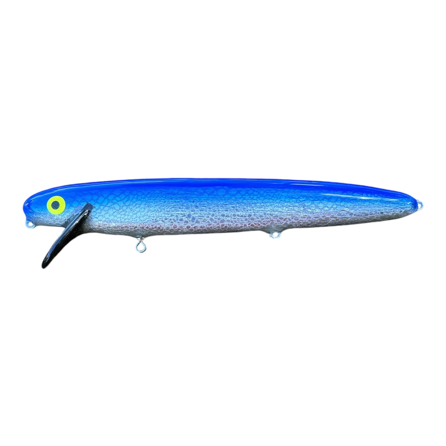 Raskaren 19V2, 20 cm med rasselkammare – Hantverksmässig wobbler för gös och gäddfiske